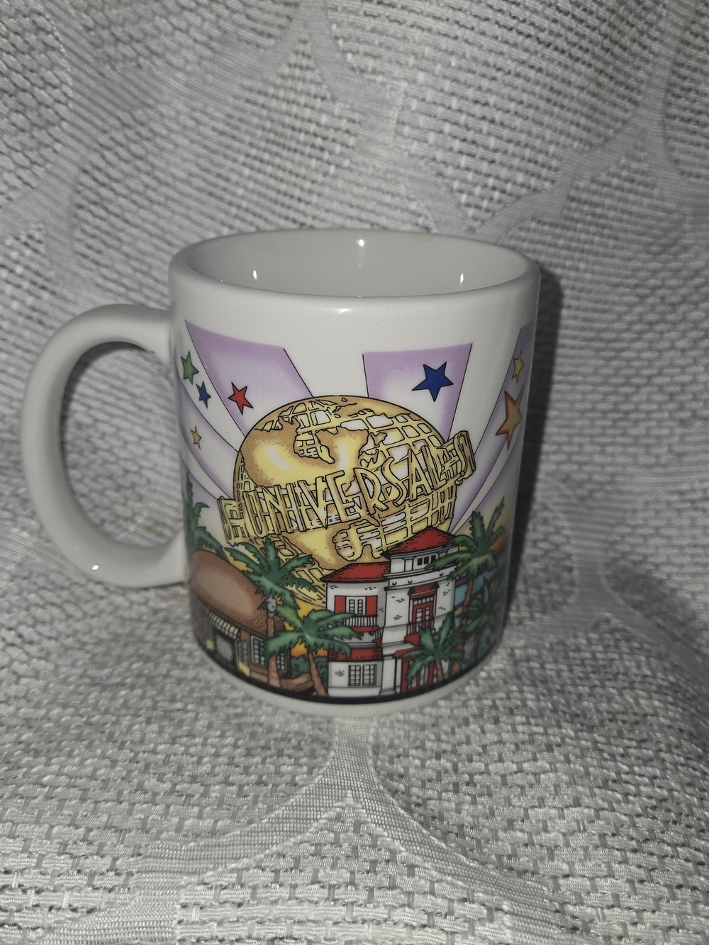 Vintage Universal Studios Florida Ceramic Souvenir Mug